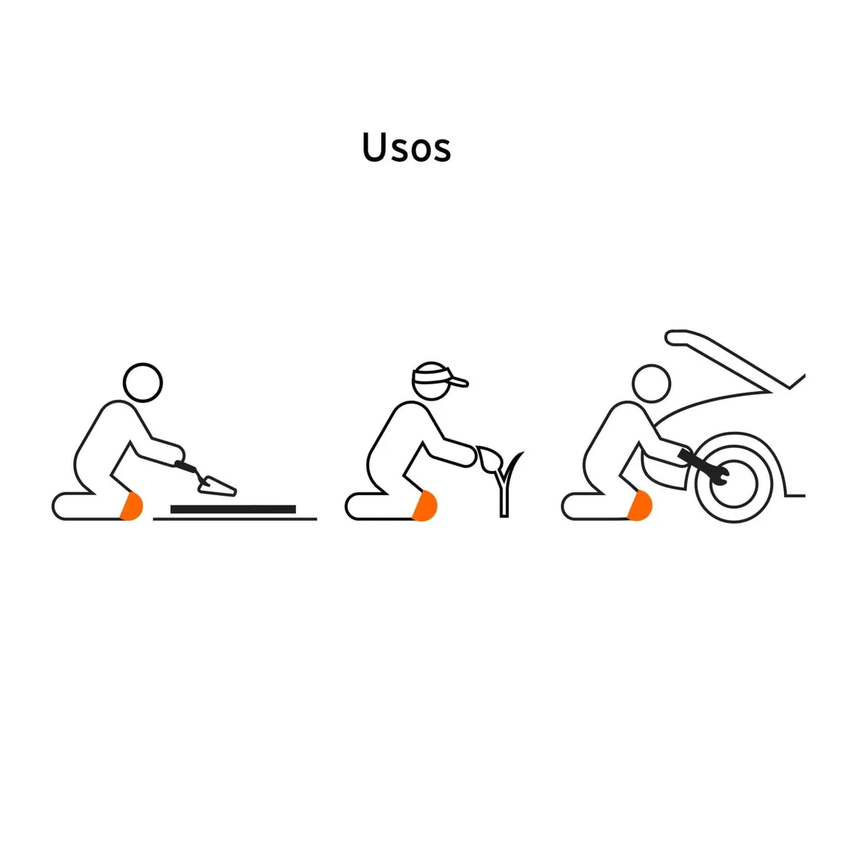 TRUPER - Rodillera Profesional multiuso Truper