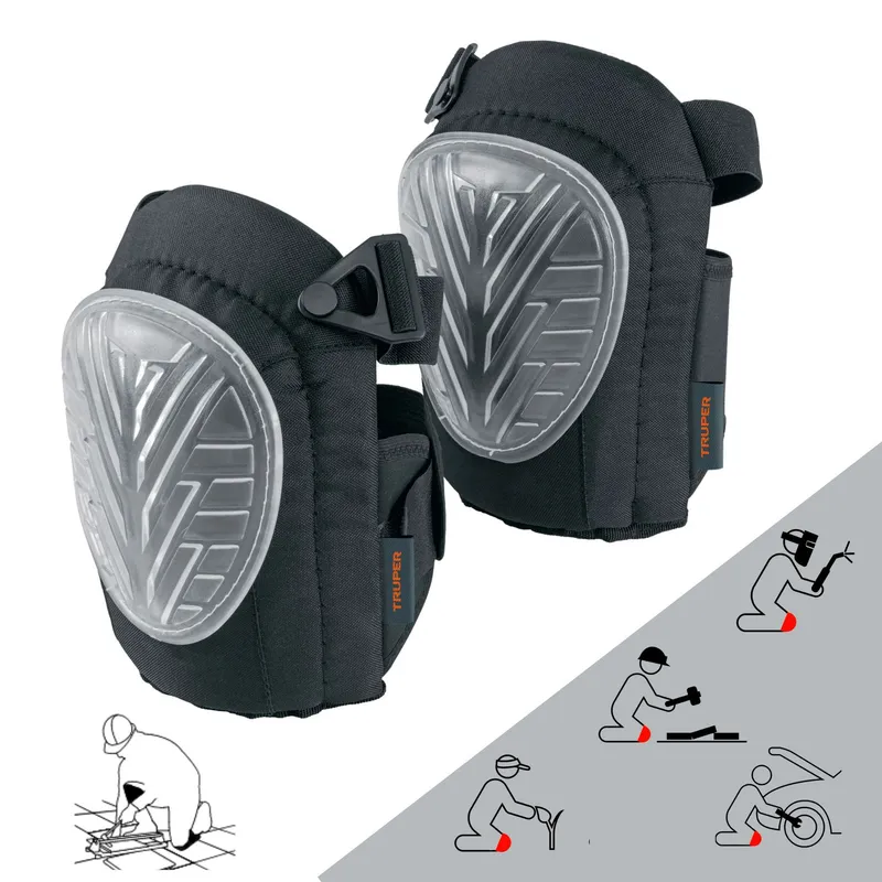 TRUPER - Rodillera profesional multiuso de PVC