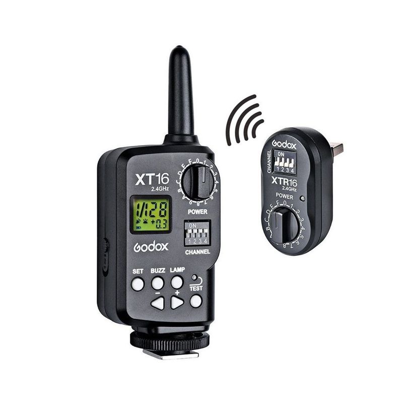 GODOX - Disparador de flash GODOX XT-16 KIT