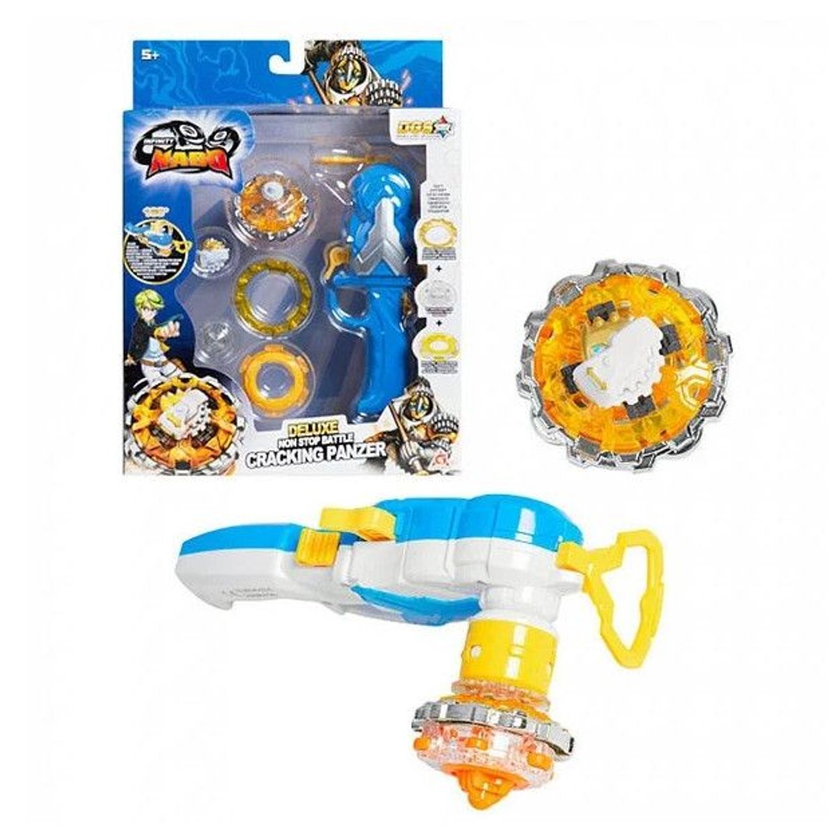 INFINITY NADO - Juguete Trompo de Batalla Serie avanzada Cracking Panzer