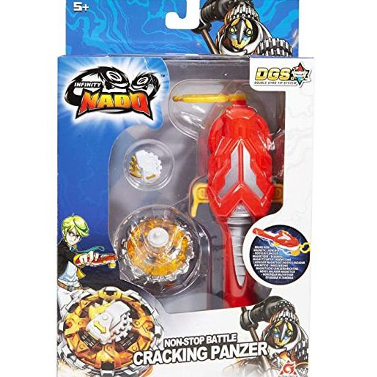 INFINITY NADO - Juguete Trompo de Batalla Serie Original  Cracking Panzer