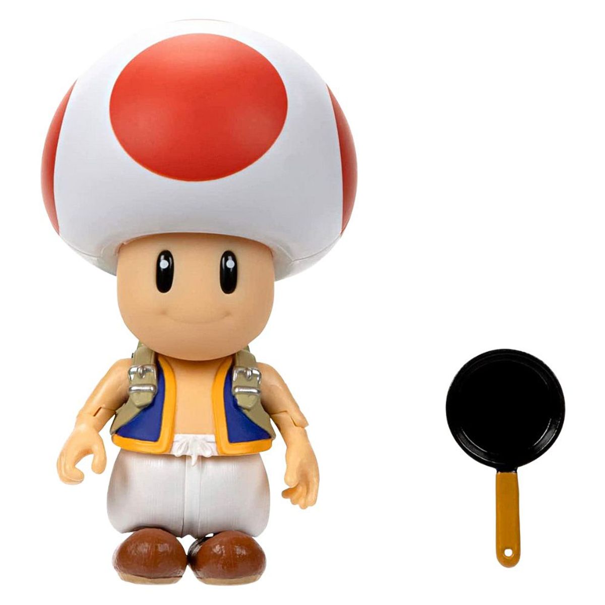 JAKKS PACIFIC - Figura Toad Mario Bros Nintendo 5"
