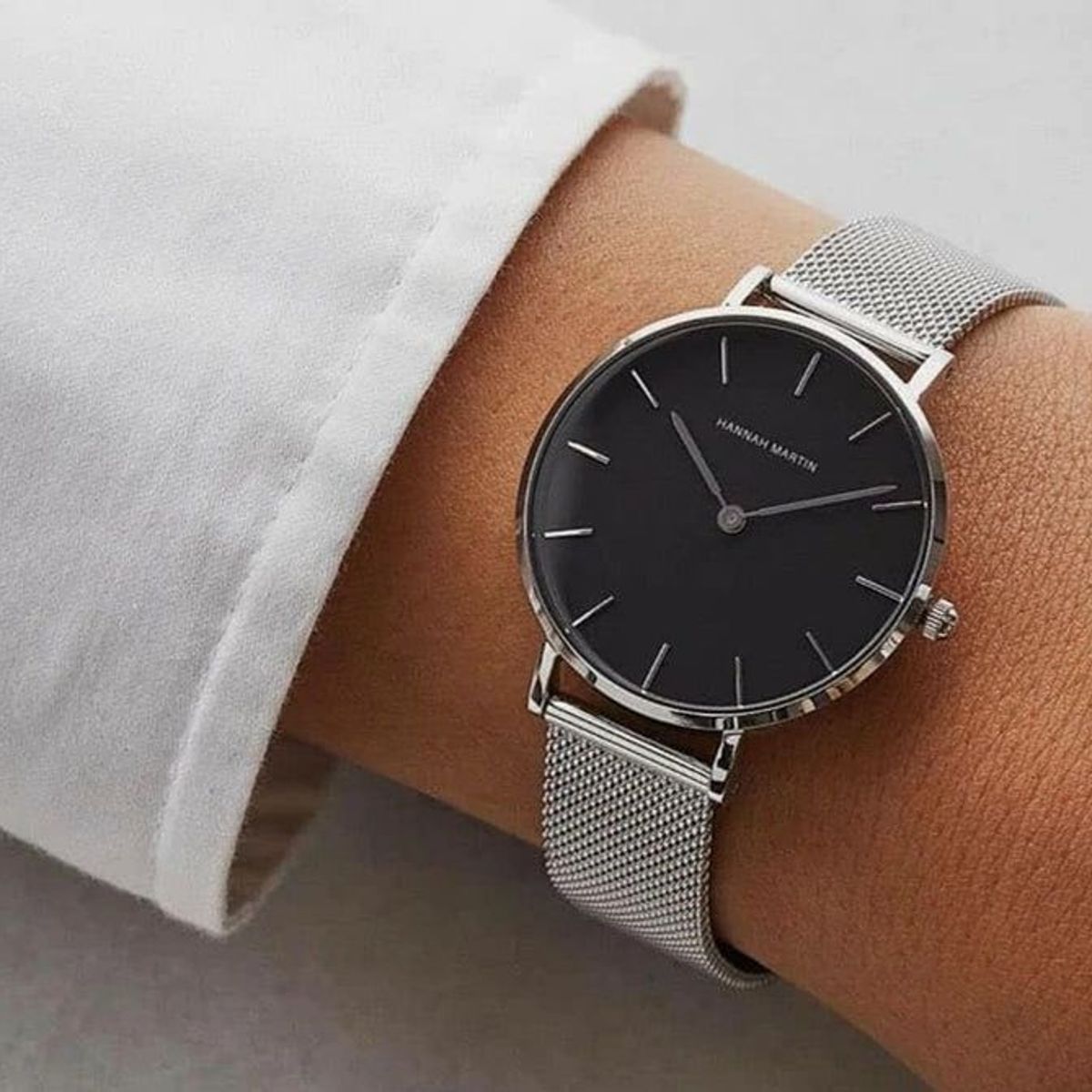 HANNAH MARTIN - RELOJ HANNAH MARTIN PLATEADO HM36