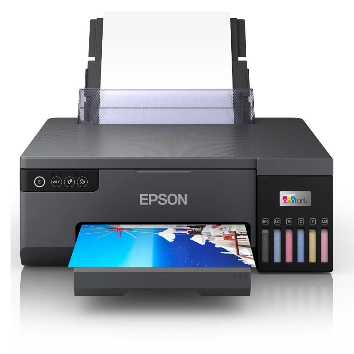 EPSON - Impresora fotográfica Epson L8050 EcoTank WiFi PVC/CD 6 Colores