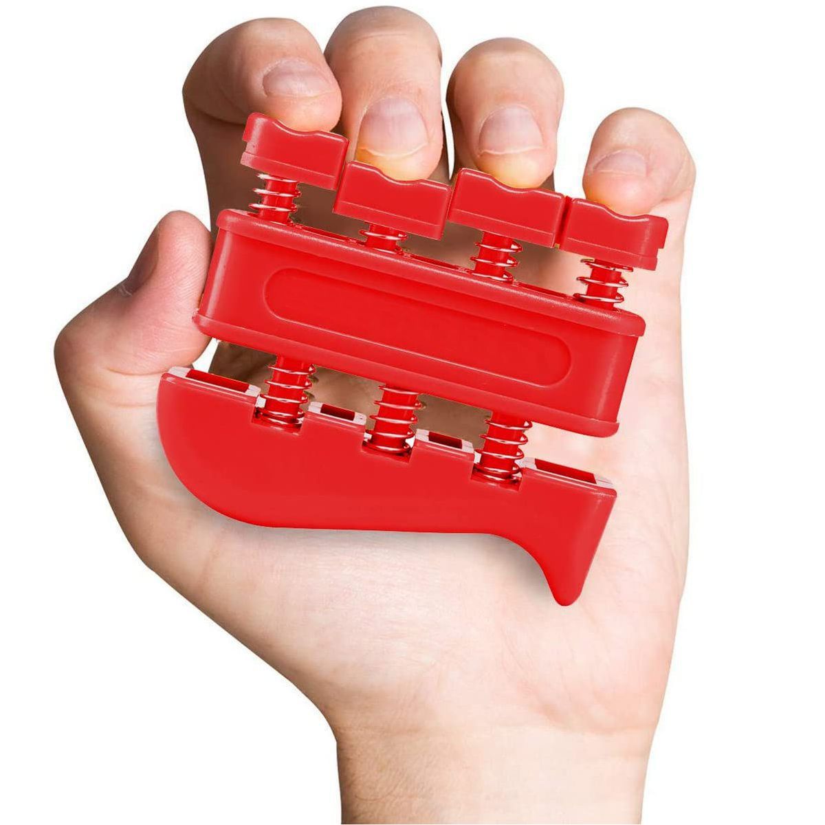 GFORCE - Ejercitador de Dedos 5kg tipo Hand Grip Rojo