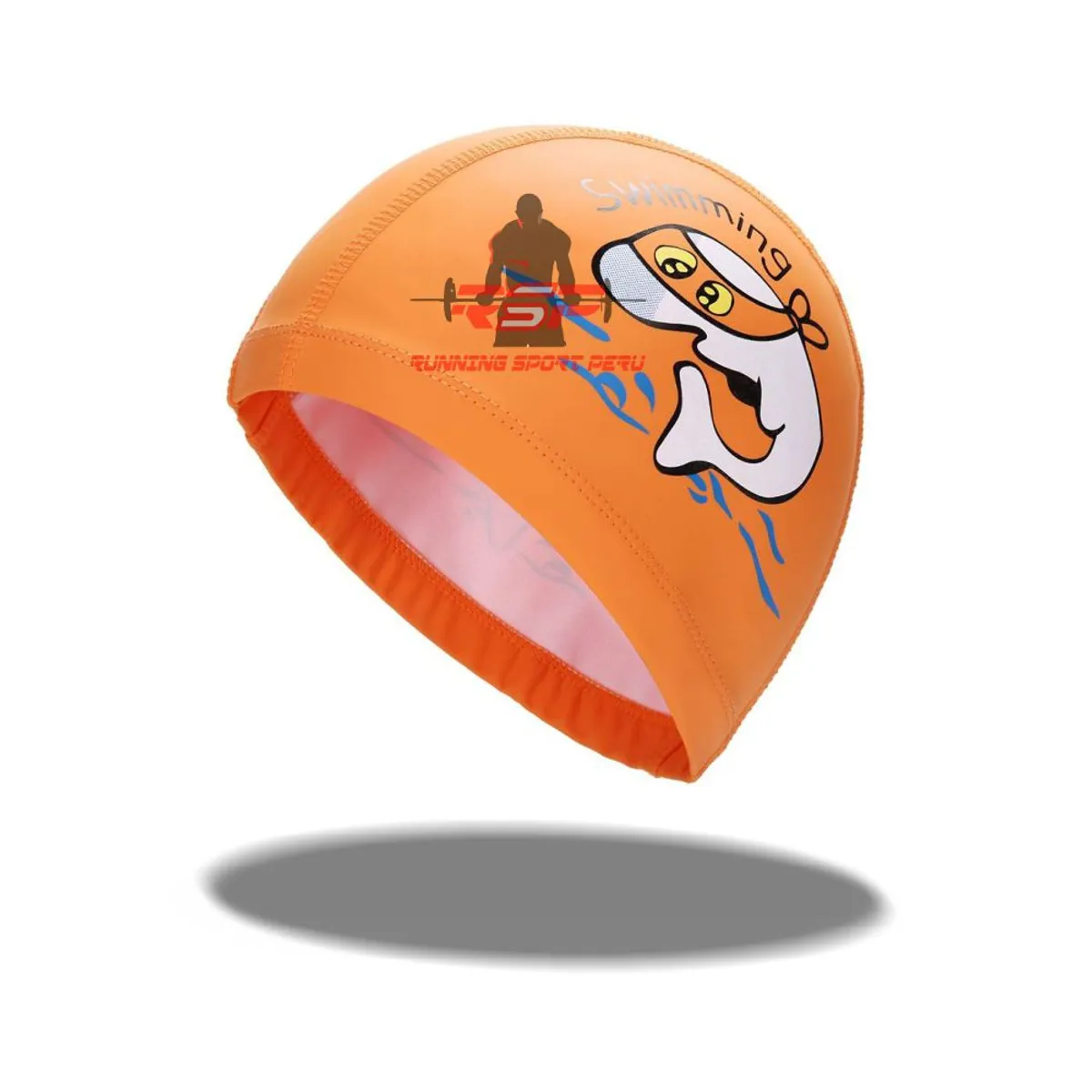 TORNEO - Gorro de Natación para Niños Naranja