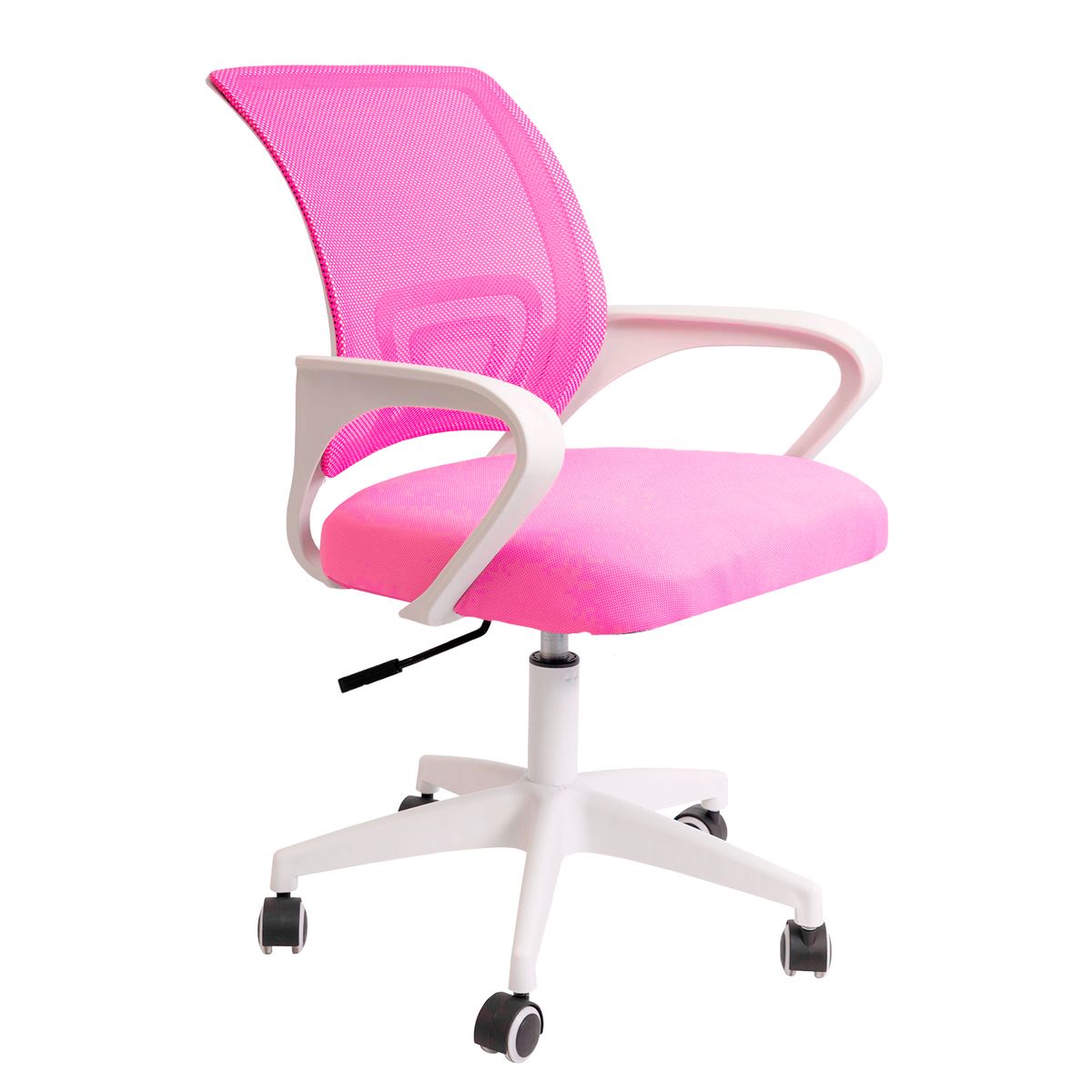 INIUS - Silla de Oficina Ergonómica Ava con Soporte Lumbar - Fucsia