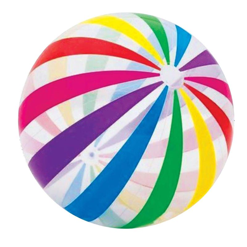 INTEX - Pelota de playa gigante inflable transparente