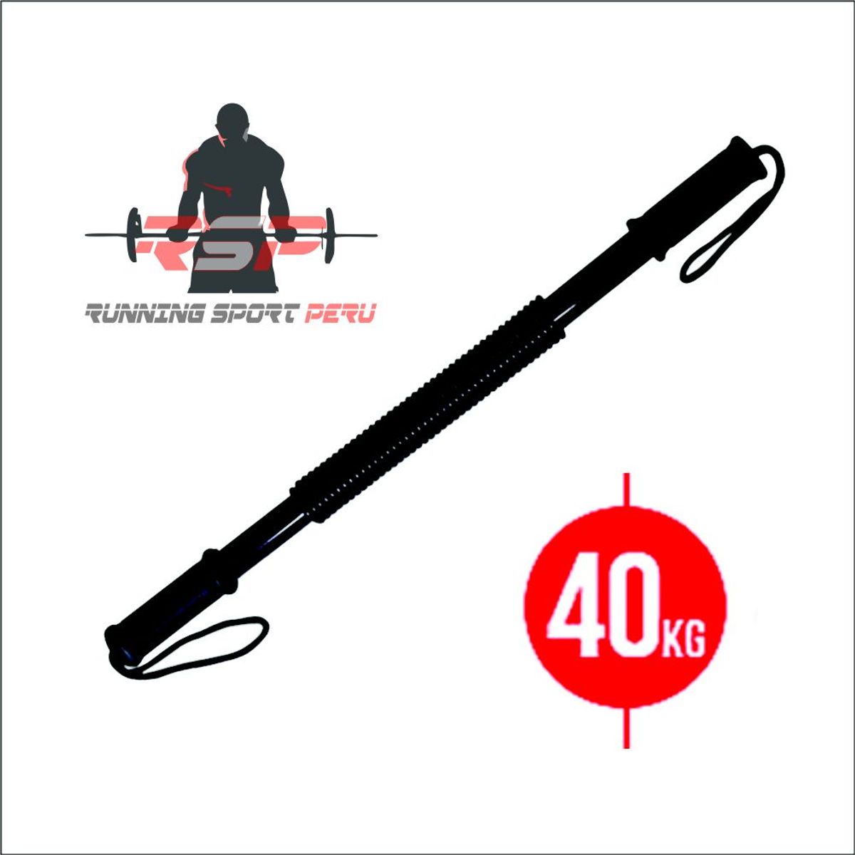 GFORCE - Barra de Tensión Power Twister 40kg