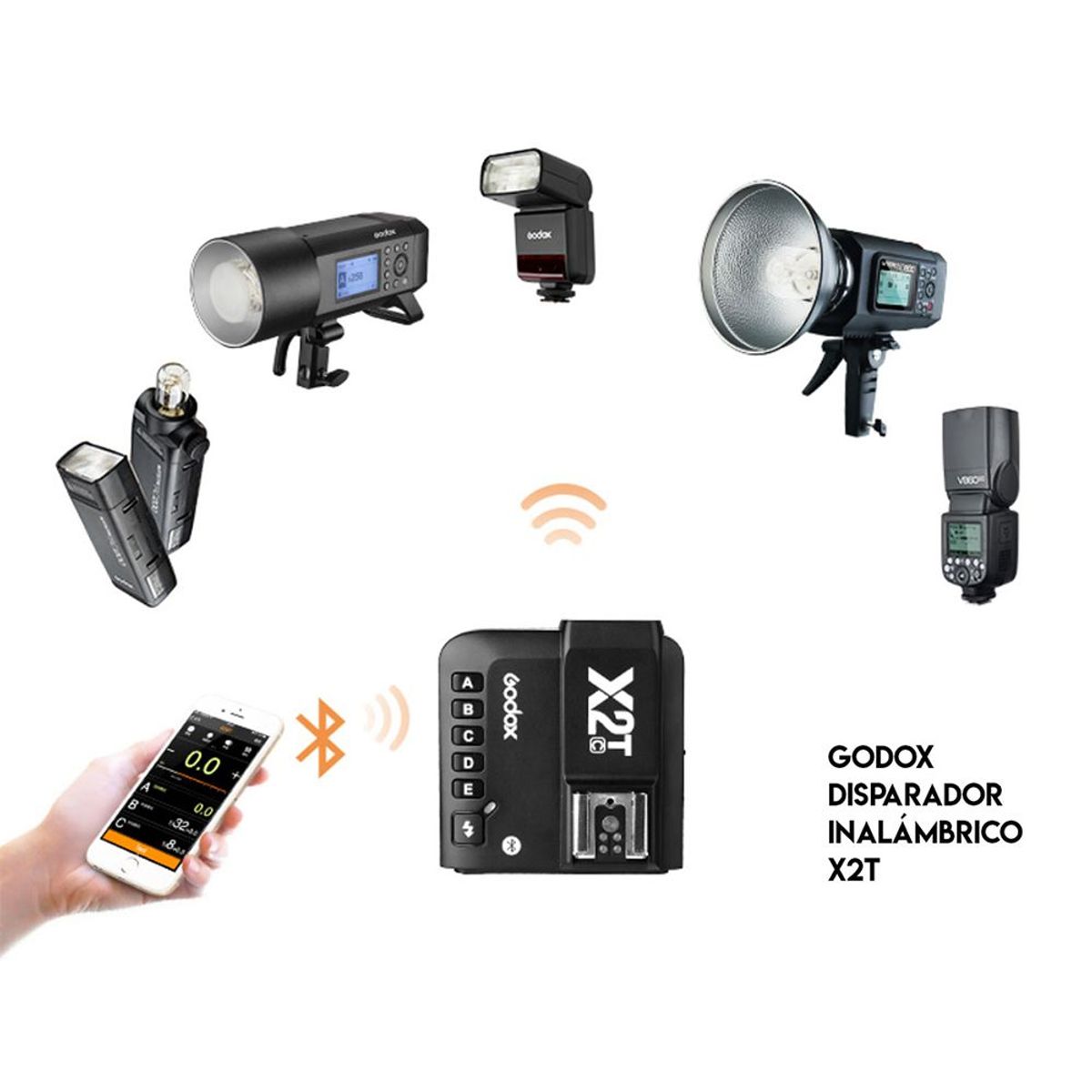 GODOX - Disparador de Flash Godox X2T SONY TTL