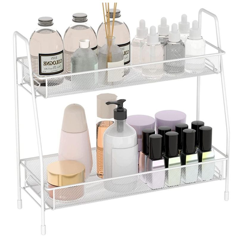 MINARI - Estante Organizador de Baño Tocador Ducha 2 Cestas B 107C.