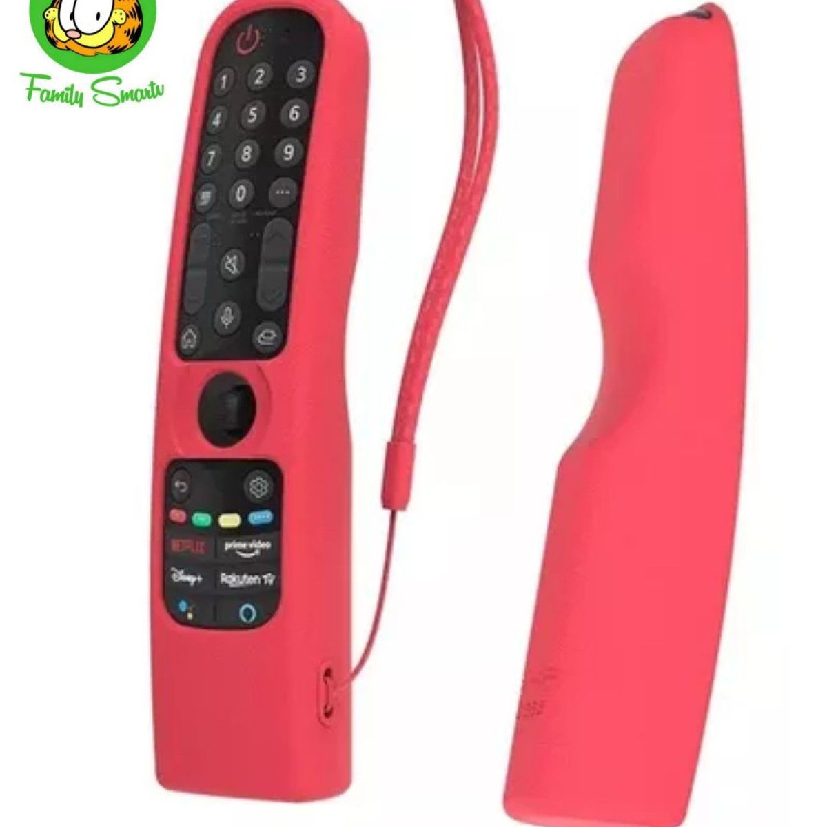 LG - Funda para Magic Remote LG 2021 Silicona / Rojo