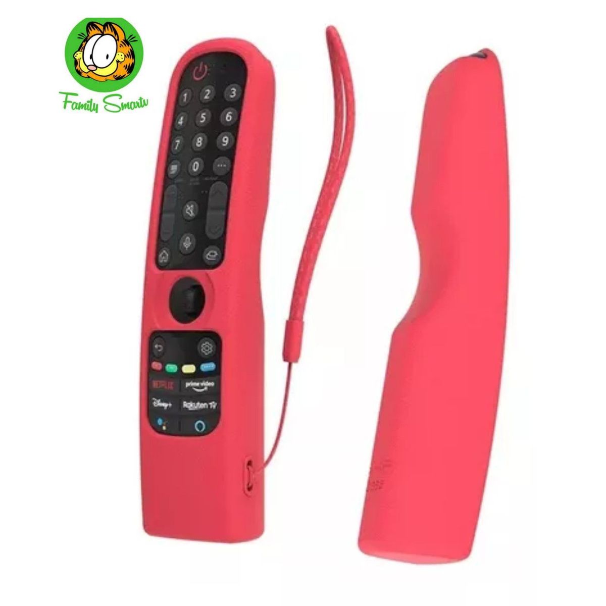 LG - Funda para Magic Remote LG 2021 Silicona / Rojo