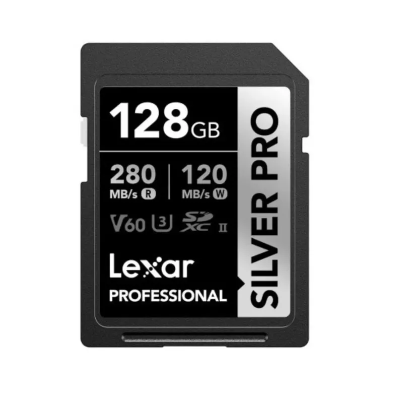 LEXAR - TARJETA SD Lexar Professional 128GB UHS-II 280MB SILVER PRO
