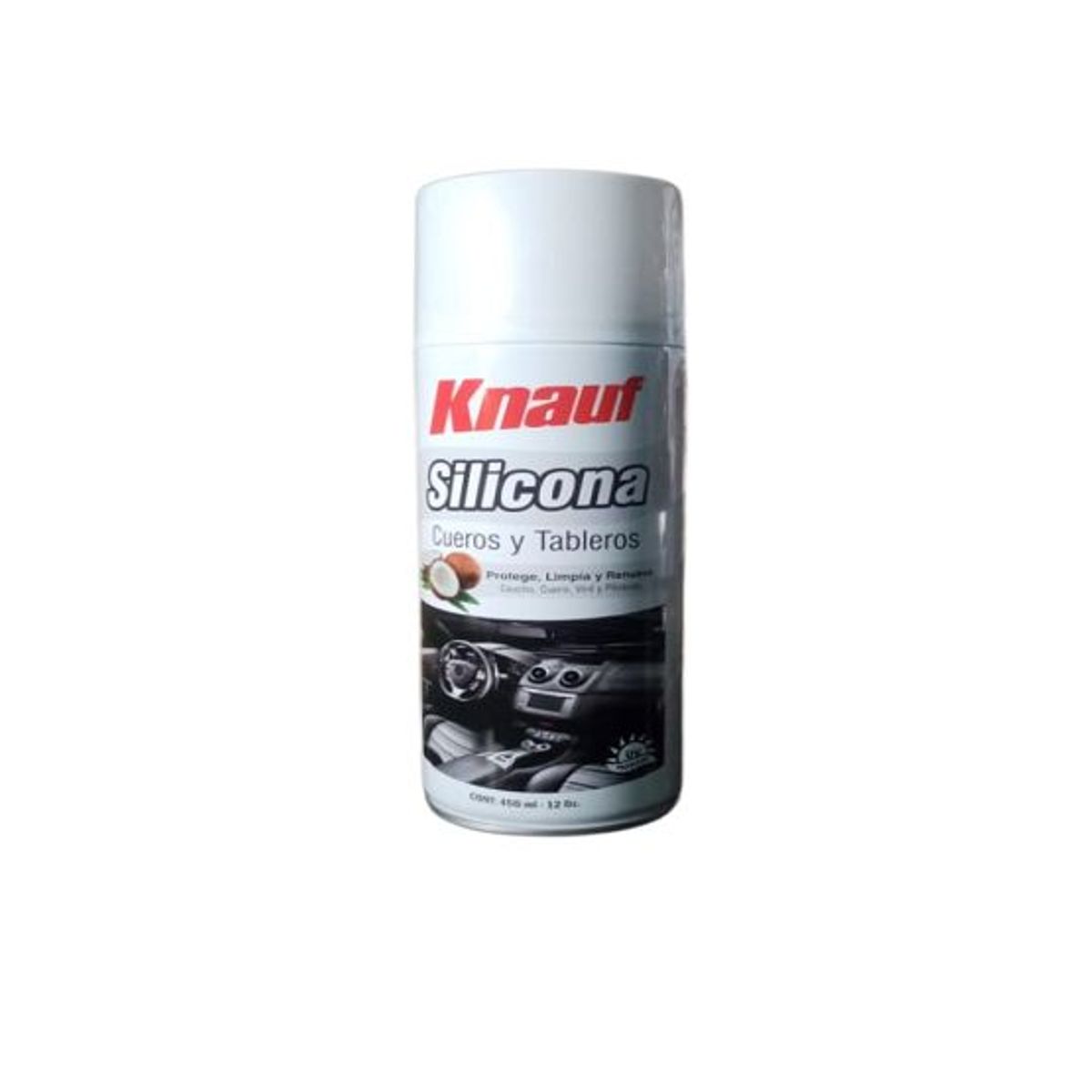 KNAUF - Silicona para Cueros y Tableros Knauf x 450ml - Aroma Coco
