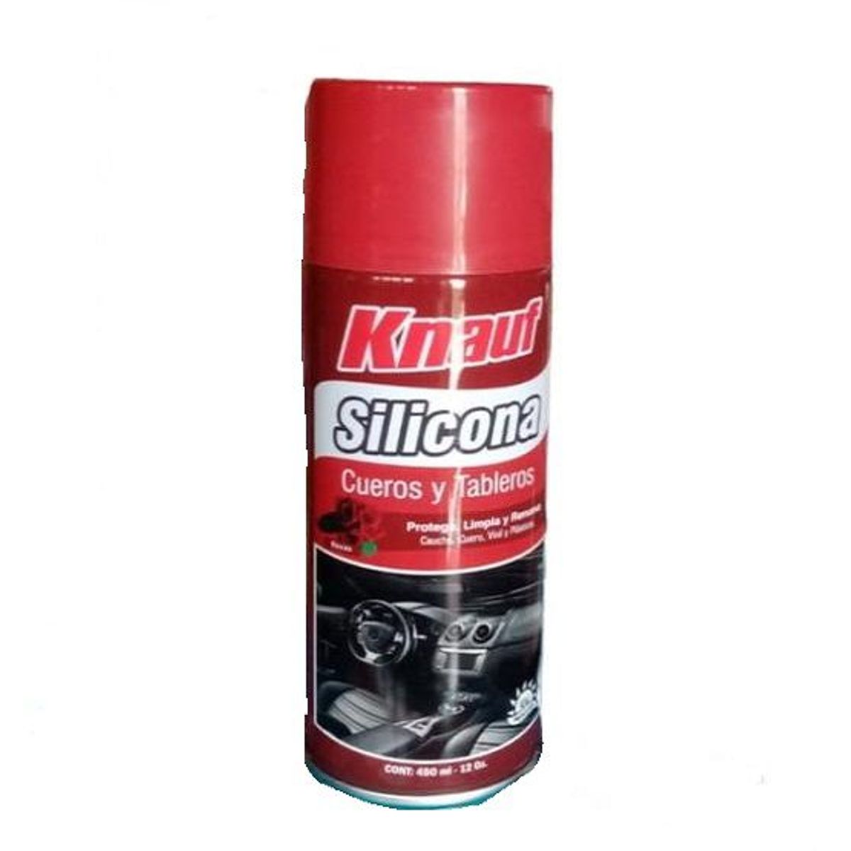 KNAUF - Silicona para Cueros y Tableros Knauf x 450ml - Aroma Rosas