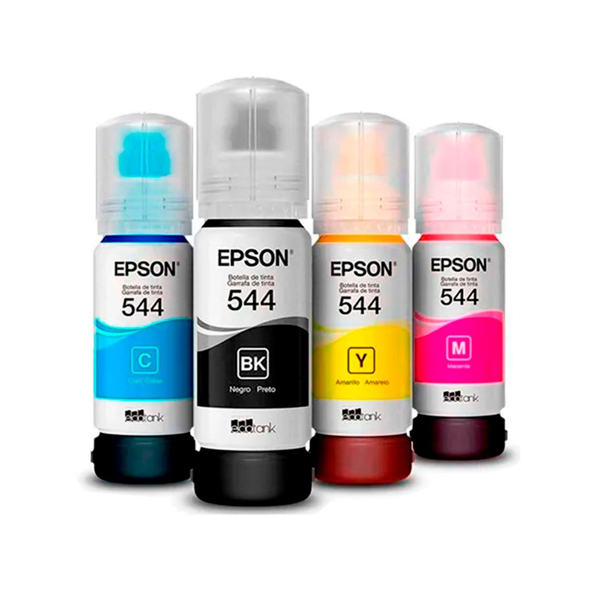 EPSON - Kit de Tinta Epson T544 x 4 Colores Original CMYK
