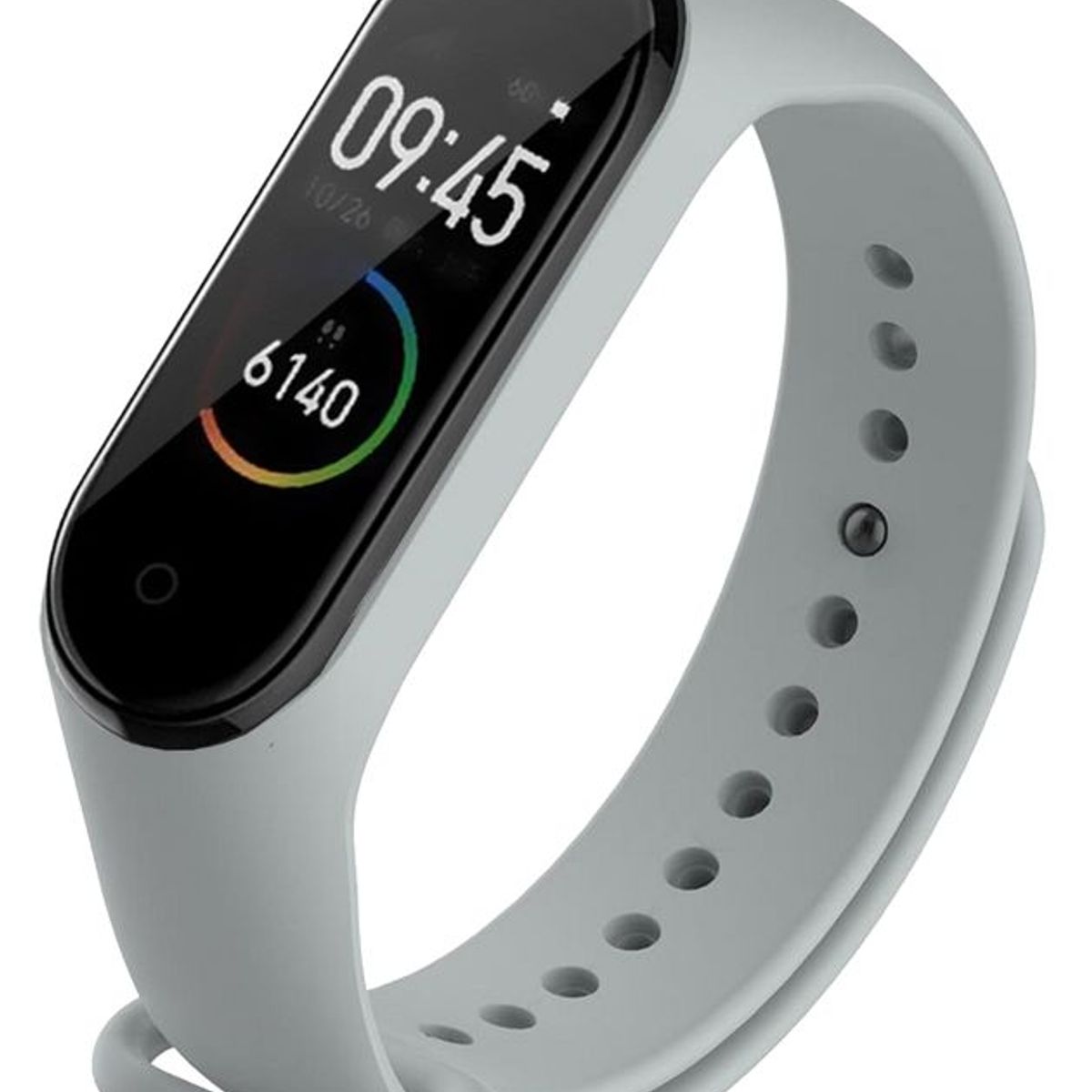 GENERICO - Correa Para Xiaomi Mi Band 4 Gris Claro.