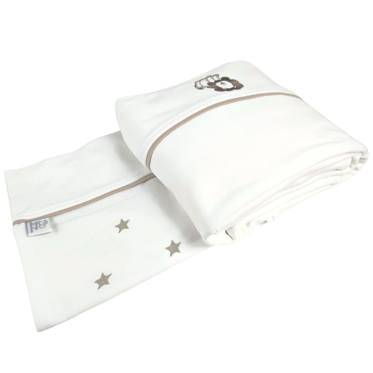 BABY MERINOS - Set de Sabanas Algodón Cama Cuna 1pz o 1-5pz - El Leon- BDB