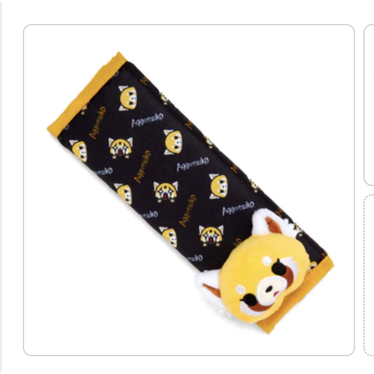 SANRIO - Sanrio - Cobertor de Cinturon para el Auto Aggretsuko.