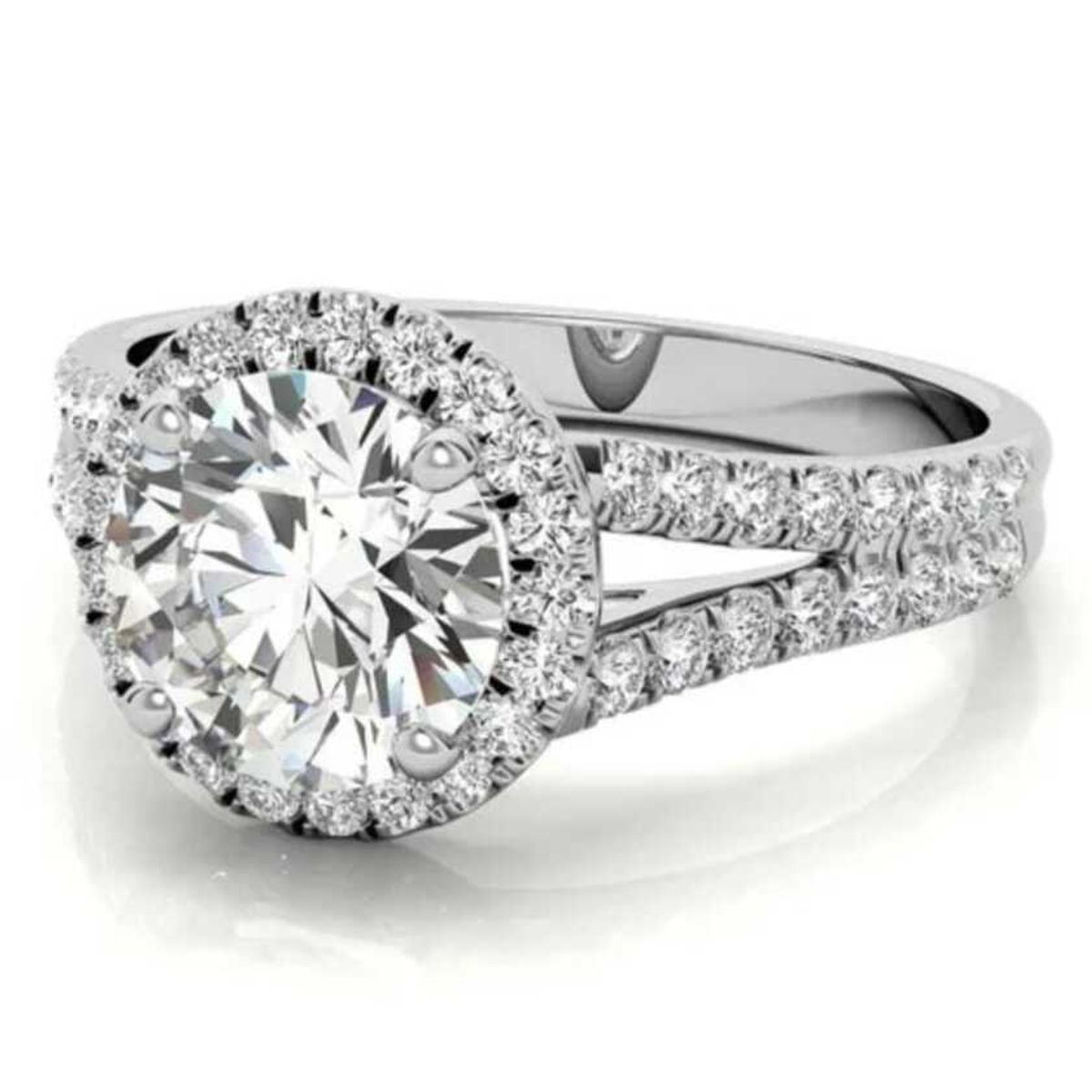 GENERICO - Anillo de Compromiso de Plata 925 Modelo 348