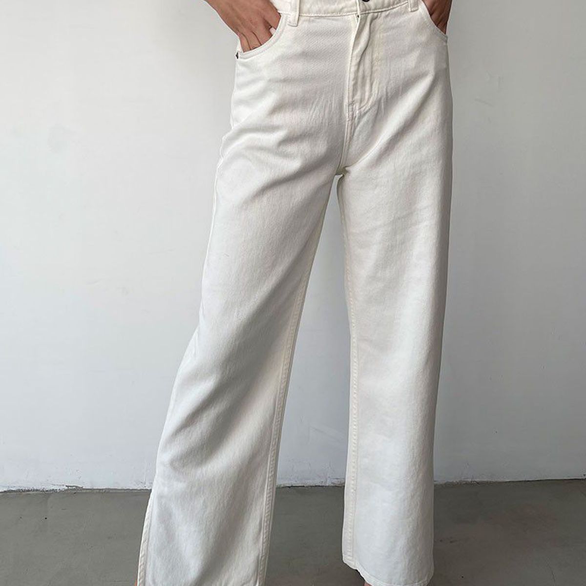 DESIRE - JEAN COLOR WIDE LEG ABERTURA DESIRE PARA MUJER