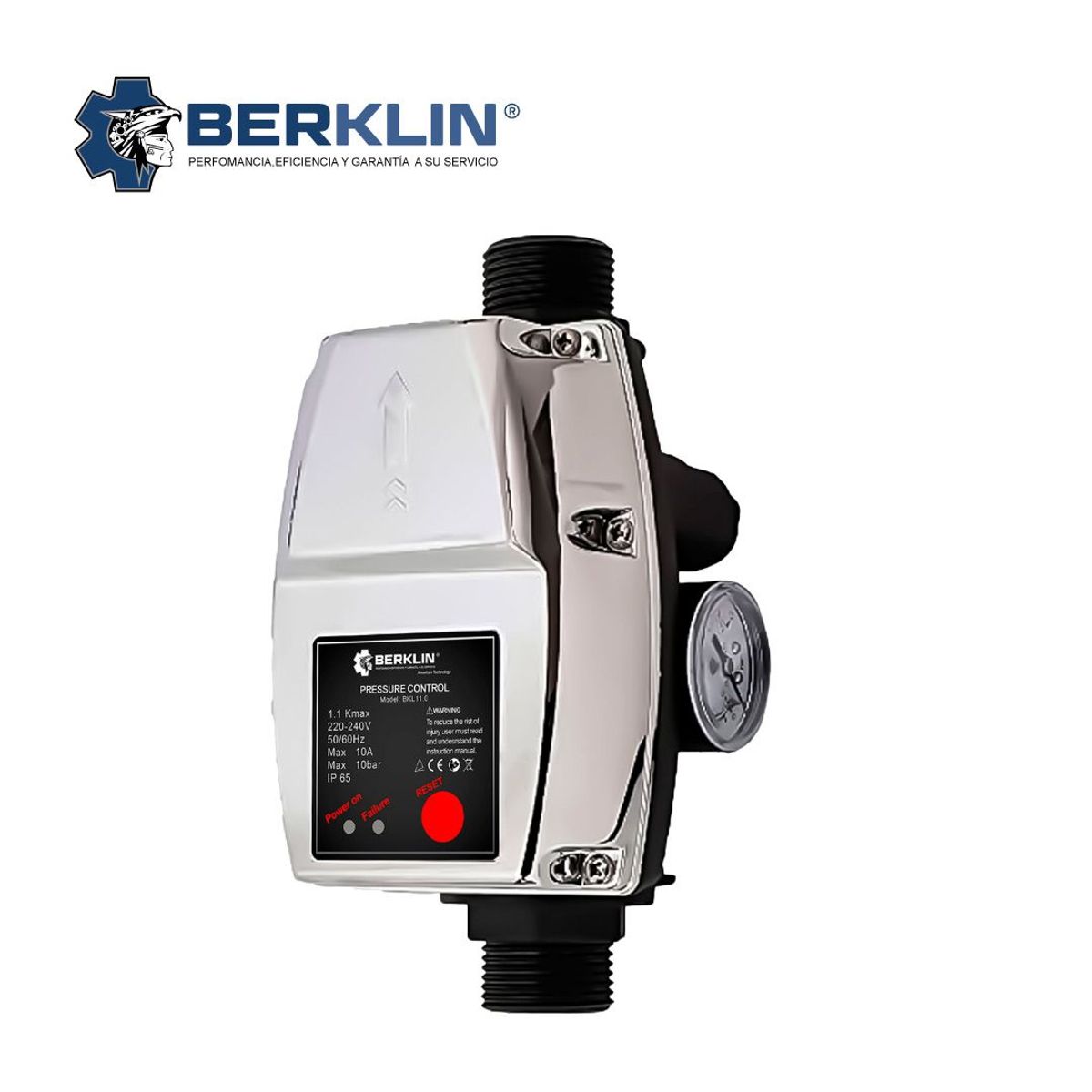 BERKLIN - PRESSDRIVE PARA BOMBA DE 0.5 HP - 1.5 HP
