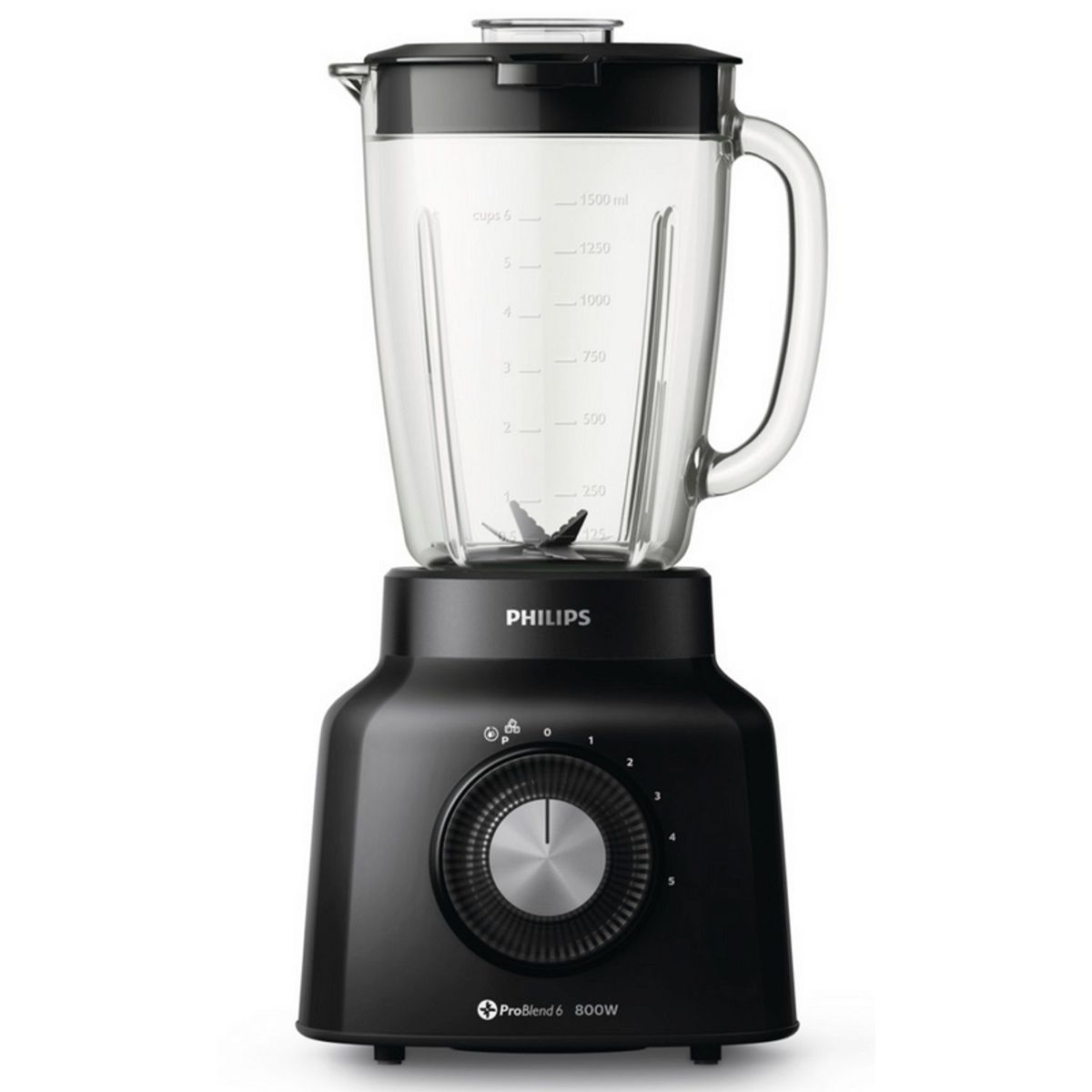 PHILIPS - Licuadora Philips Jarra de Vidrio Refractario 700 W HR2138