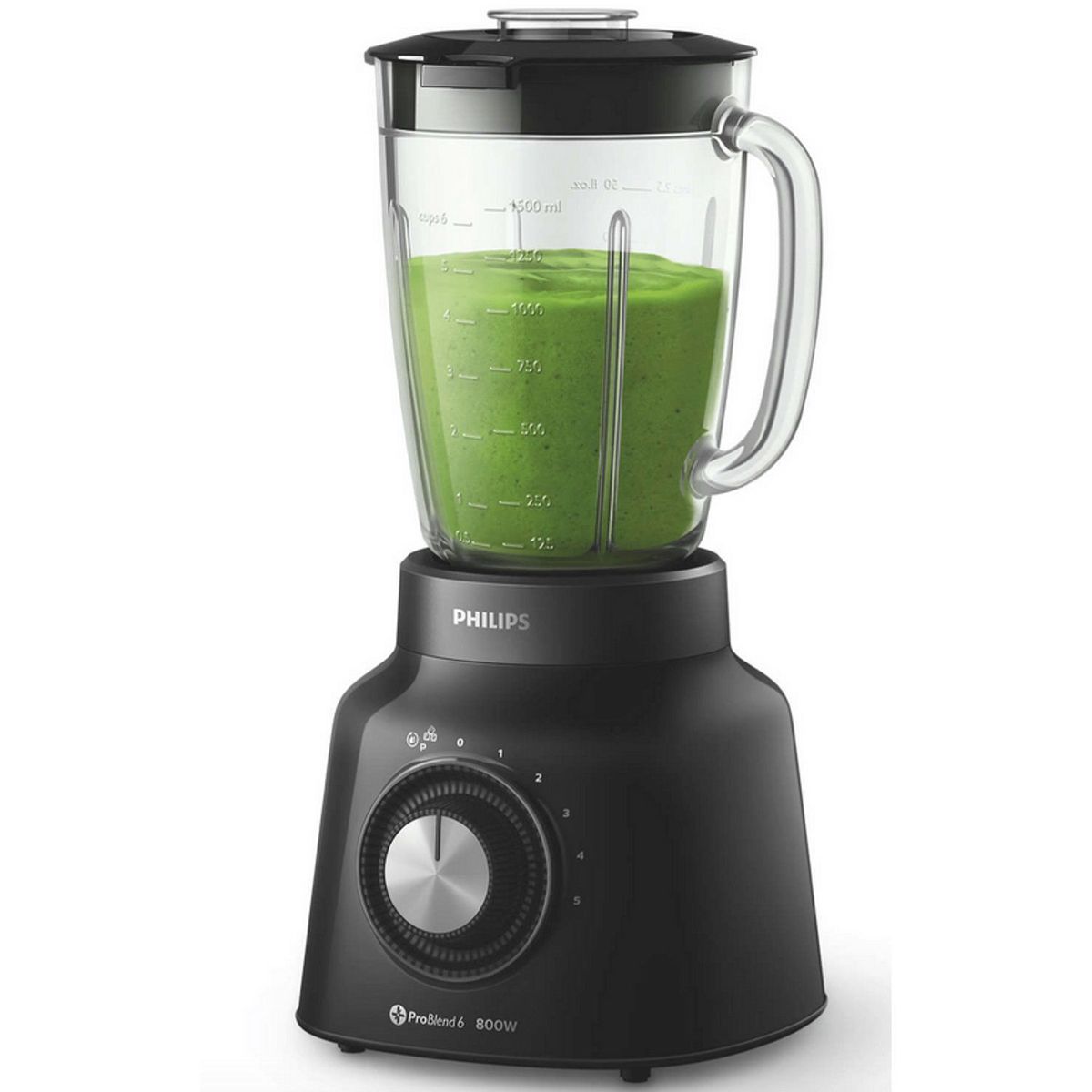 PHILIPS - Licuadora Philips Jarra de Vidrio Refractario 700 W HR2138