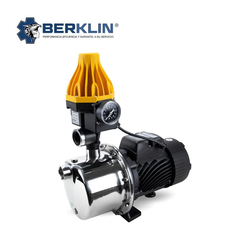 BERKLIN - PRESURIZADOR LINEAL DE ACERO INOX. 1.5 HP