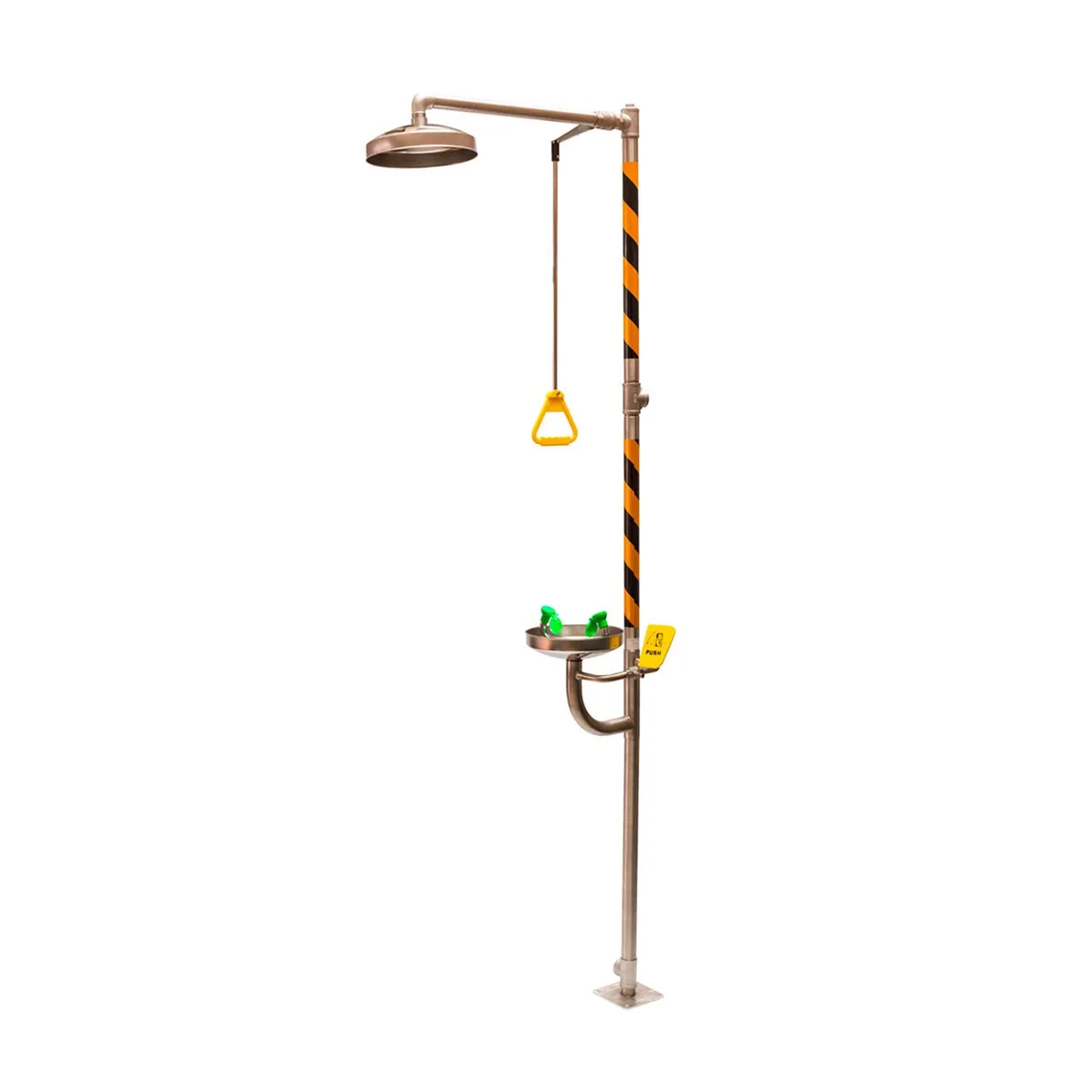 STEELPRO - DUCHA LAVA OJOS INOX STEELPRO