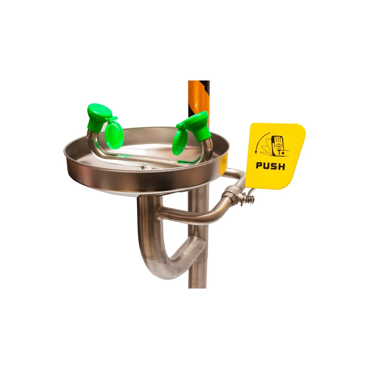 STEELPRO - DUCHA LAVA OJOS INOX STEELPRO