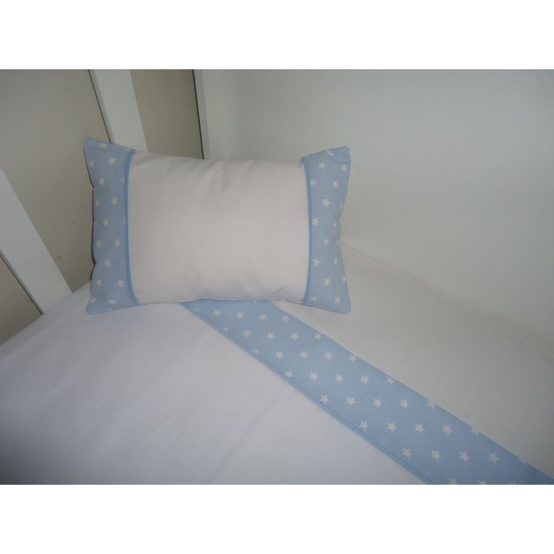 GENERICO - Sabanas de cuna - Juego - 3 piezas - Color Blanco