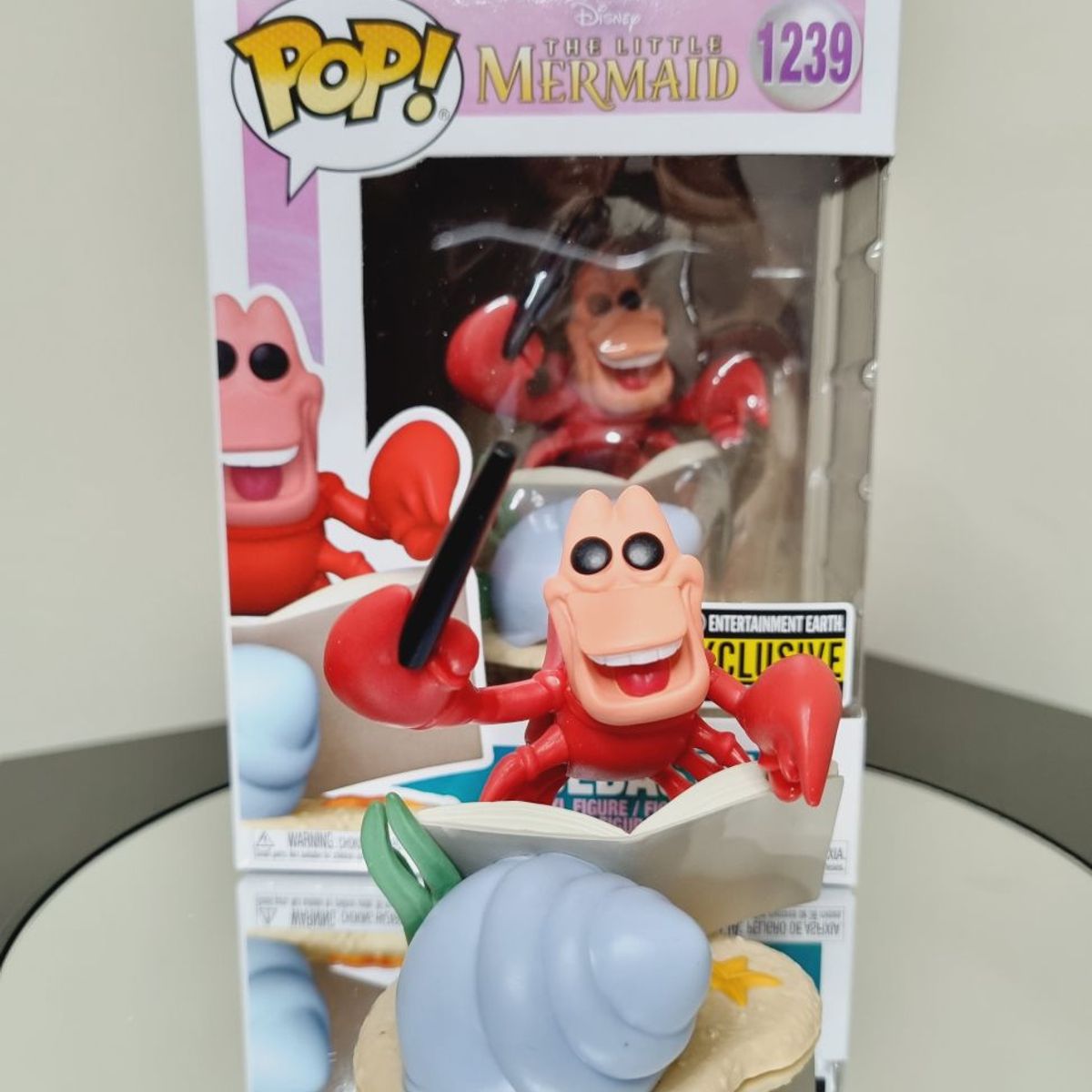 FUNKO - Funko Pop La Sirenita - Sebastian exclu The Little Mermaid