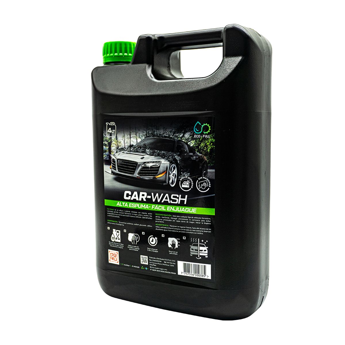 ECO FULL - CAR-WASH SHAMPOO 4L 3x2