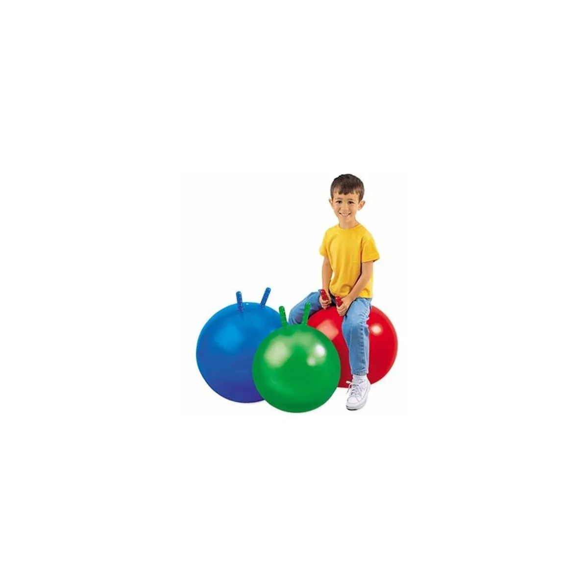 GENERICO - Pelota saltarina para niños y niñas brinca brinca  55cm