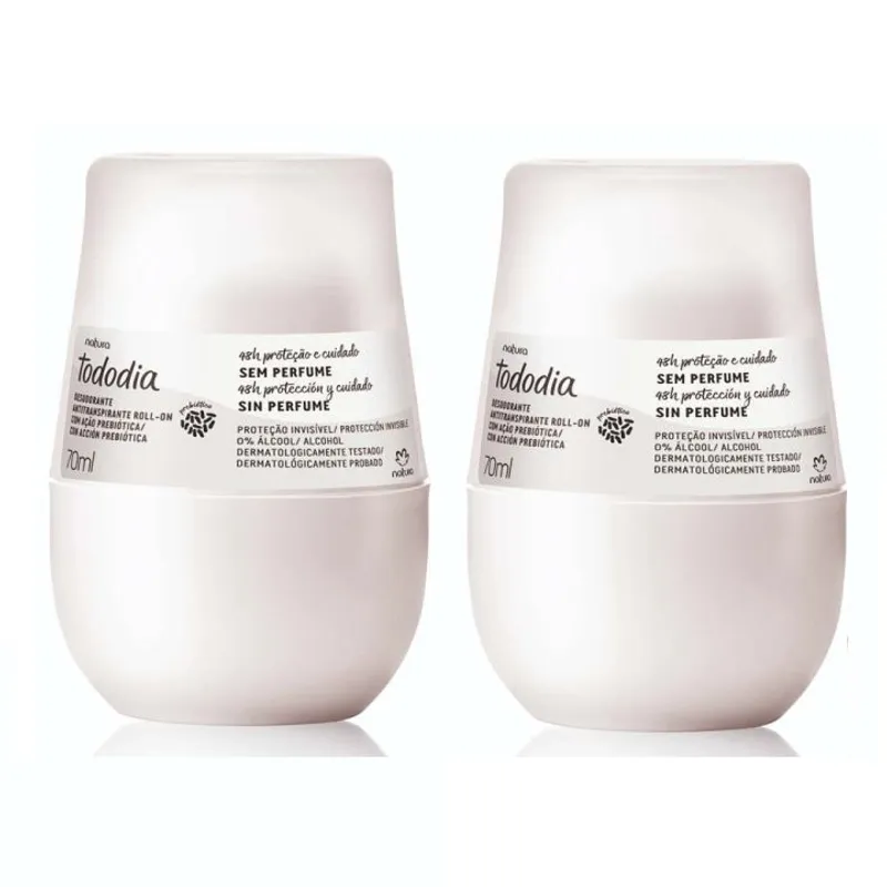 NATURA - Natura - Tododia Desodorante Roll On Sin Perfume x2 70ml