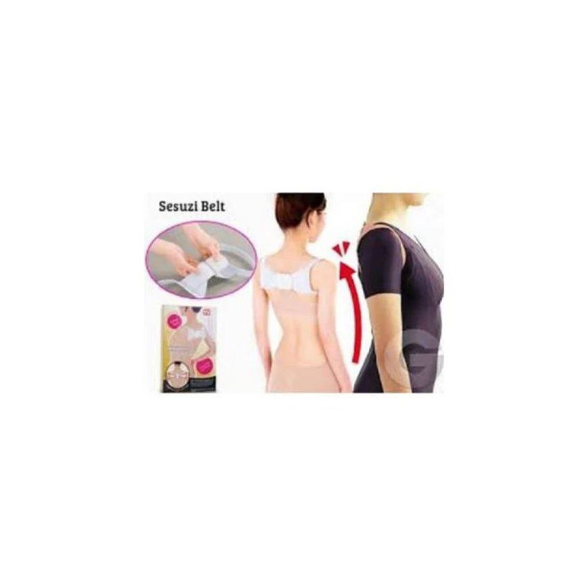 GENERICO - Cinturon corrector de postura espalda y hombros