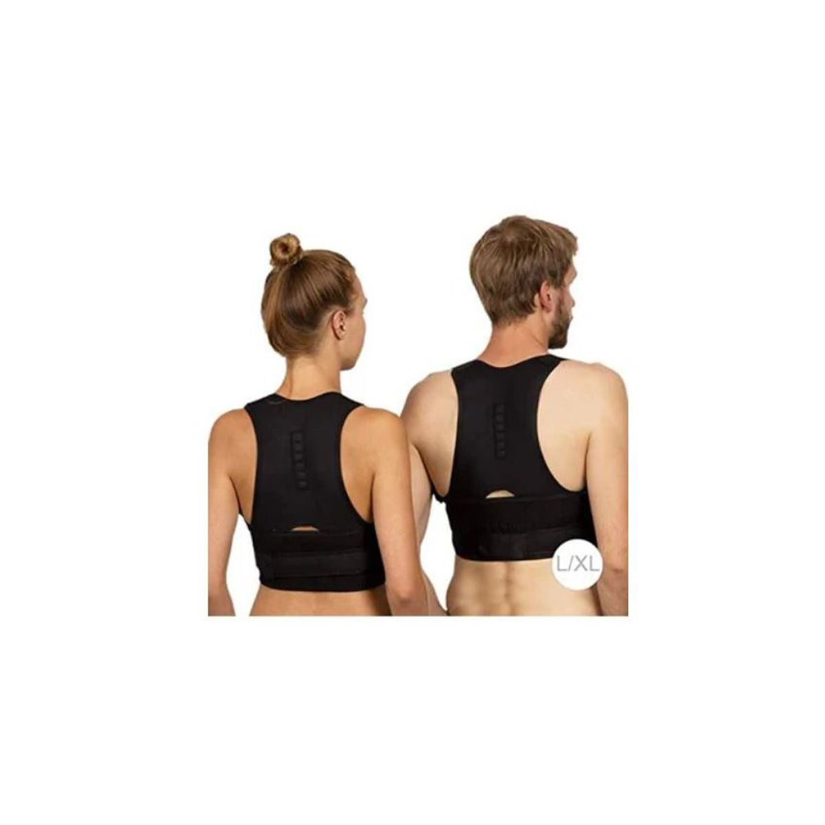 GENERICO - Faja corrector de posturas unisex con tela suave