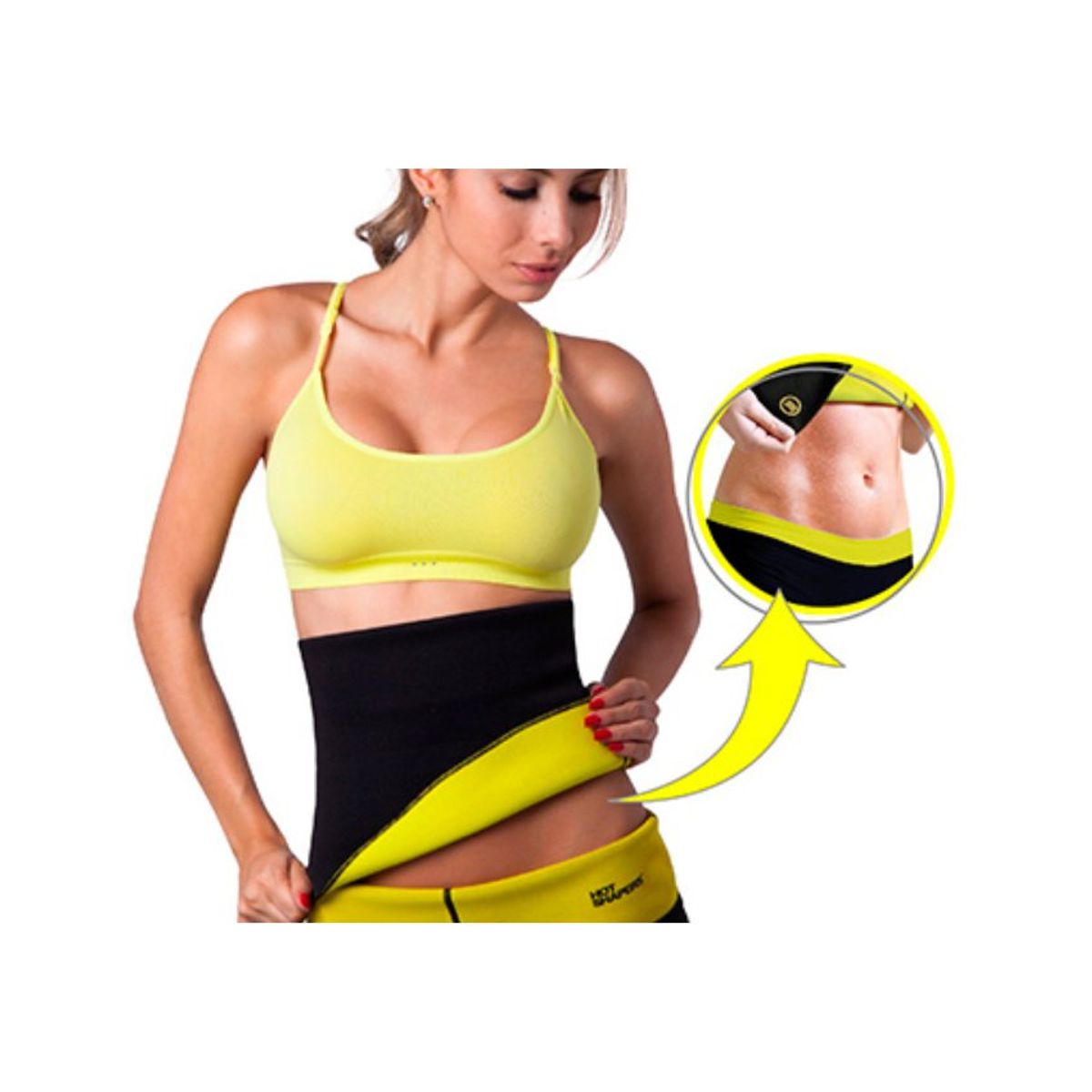 GENERICO - Fajas mujer cinturilla reductora shapers neotex para sudar