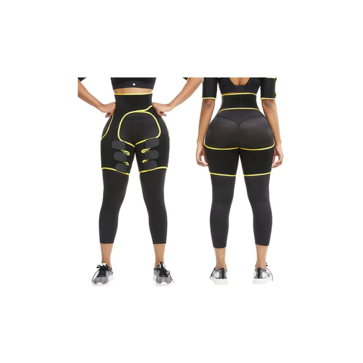 GENERICO - Faja  reductor cinturilla -quemador grasa abdomen pierna