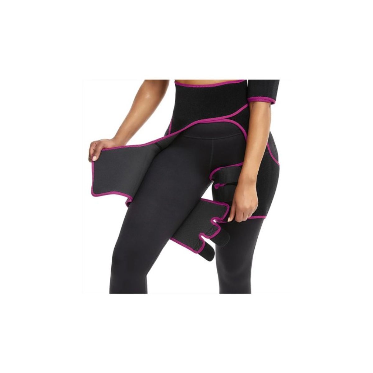 GENERICO - Faja  reductor cinturilla -quemador grasa abdomen pierna