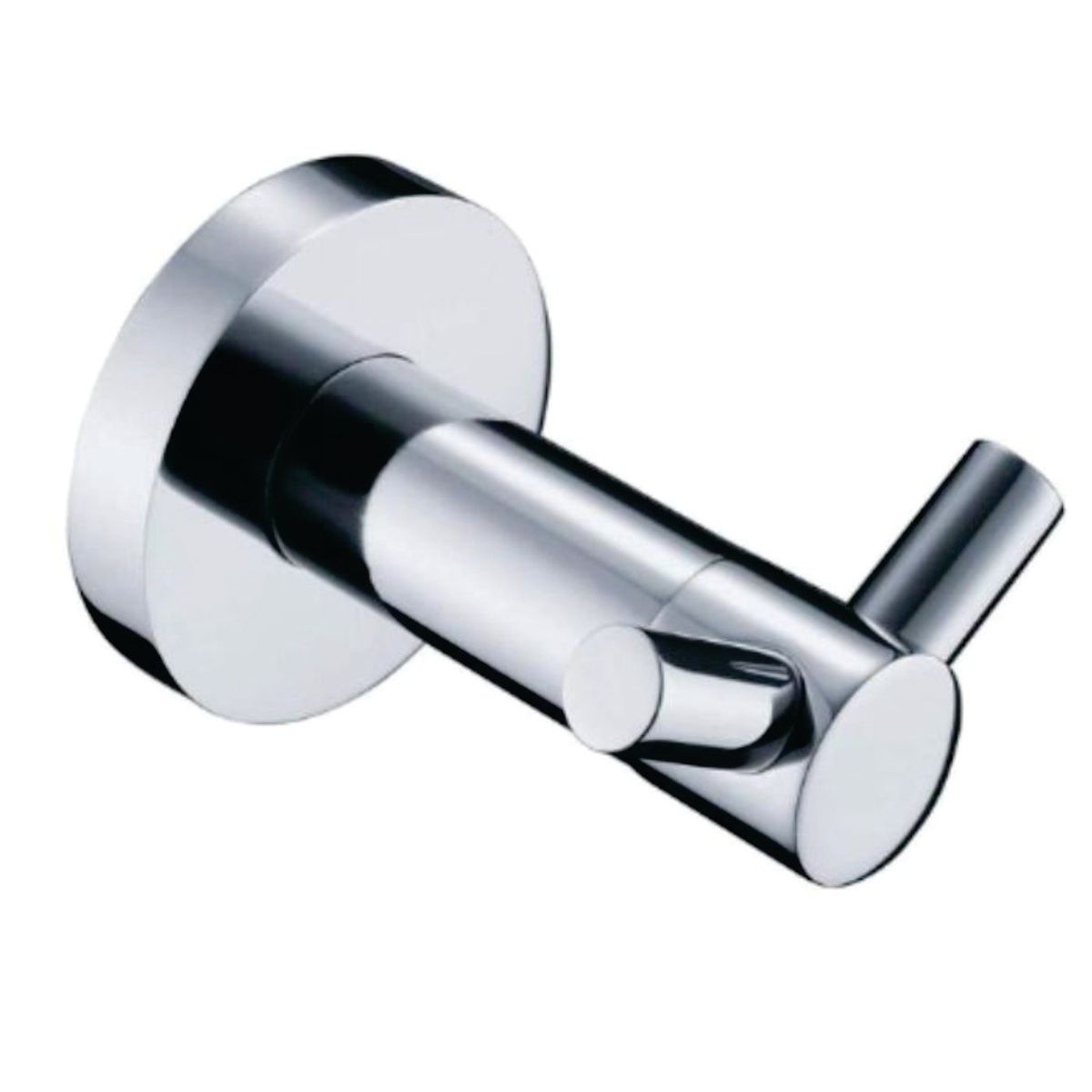 GENERICO - Perchero de 2 ganchos de acero inoxidable #304