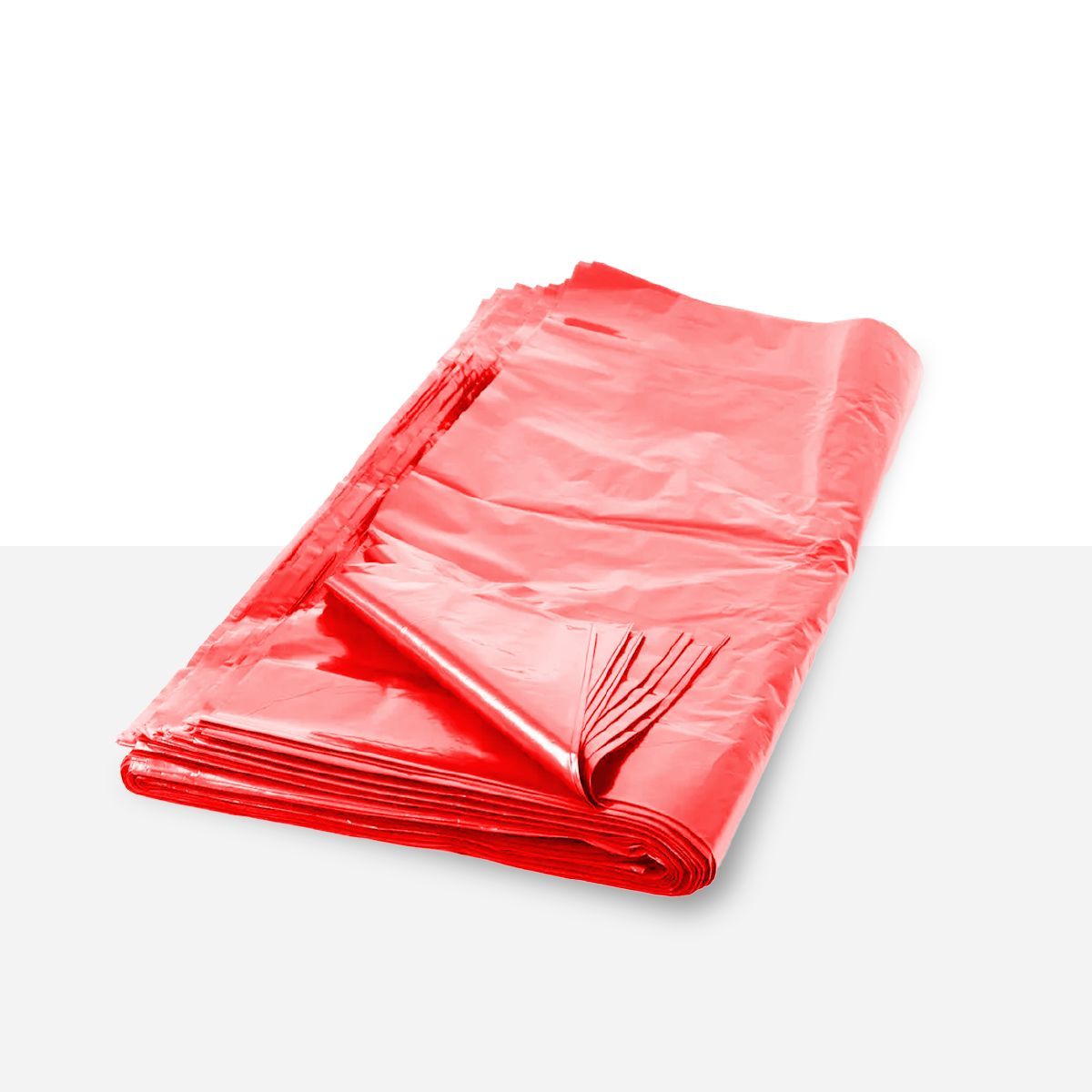 GENERICO - Bolsas rojas para basura 25 L, 1.5 micras, 100 uds