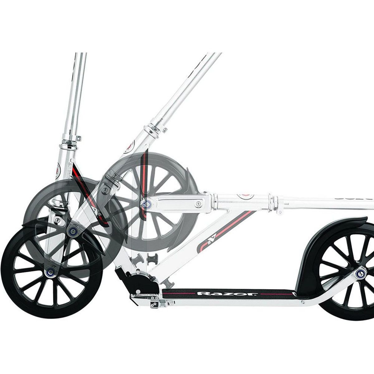 RAZOR - Razor - Scooter A6 PlateadoRojo