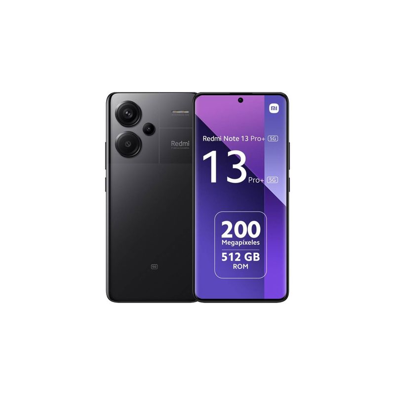 XIAOMI - XIAOMI REDMI NOTE 13 PRO PLUS 5G 12GB 512GB - NEGRO