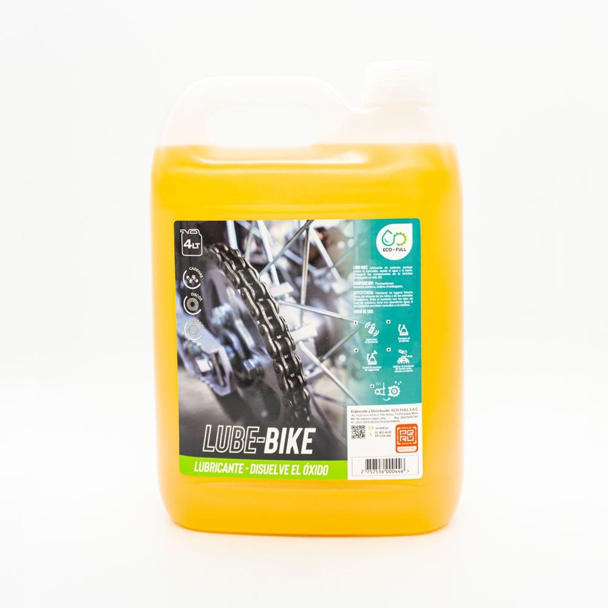 ECO FULL - LUBE-BIKE LUBRICANTE 4L