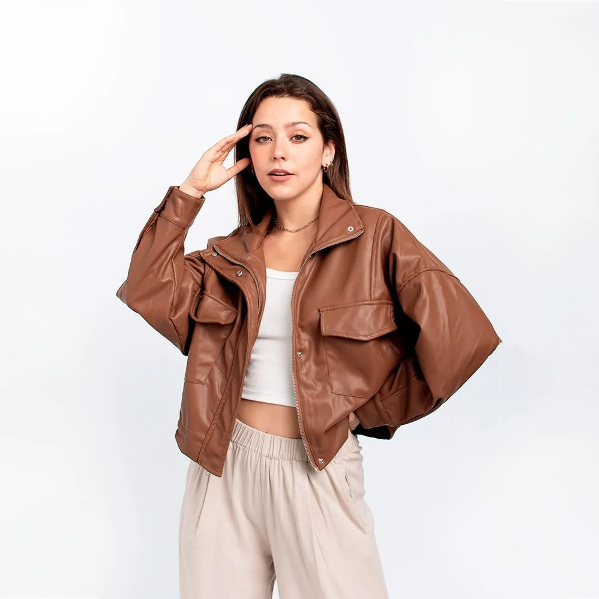 DESIRE - CASACA CUERINA DESIRE PARA MUJER