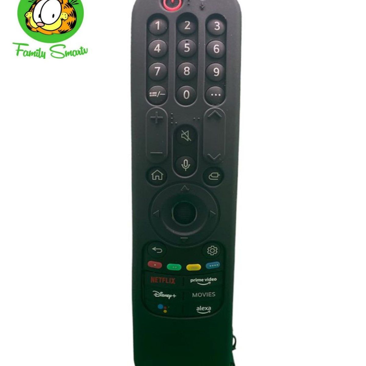 LG - Funda Control LG Magic 2022 Forro Protector Anticaída / Negro