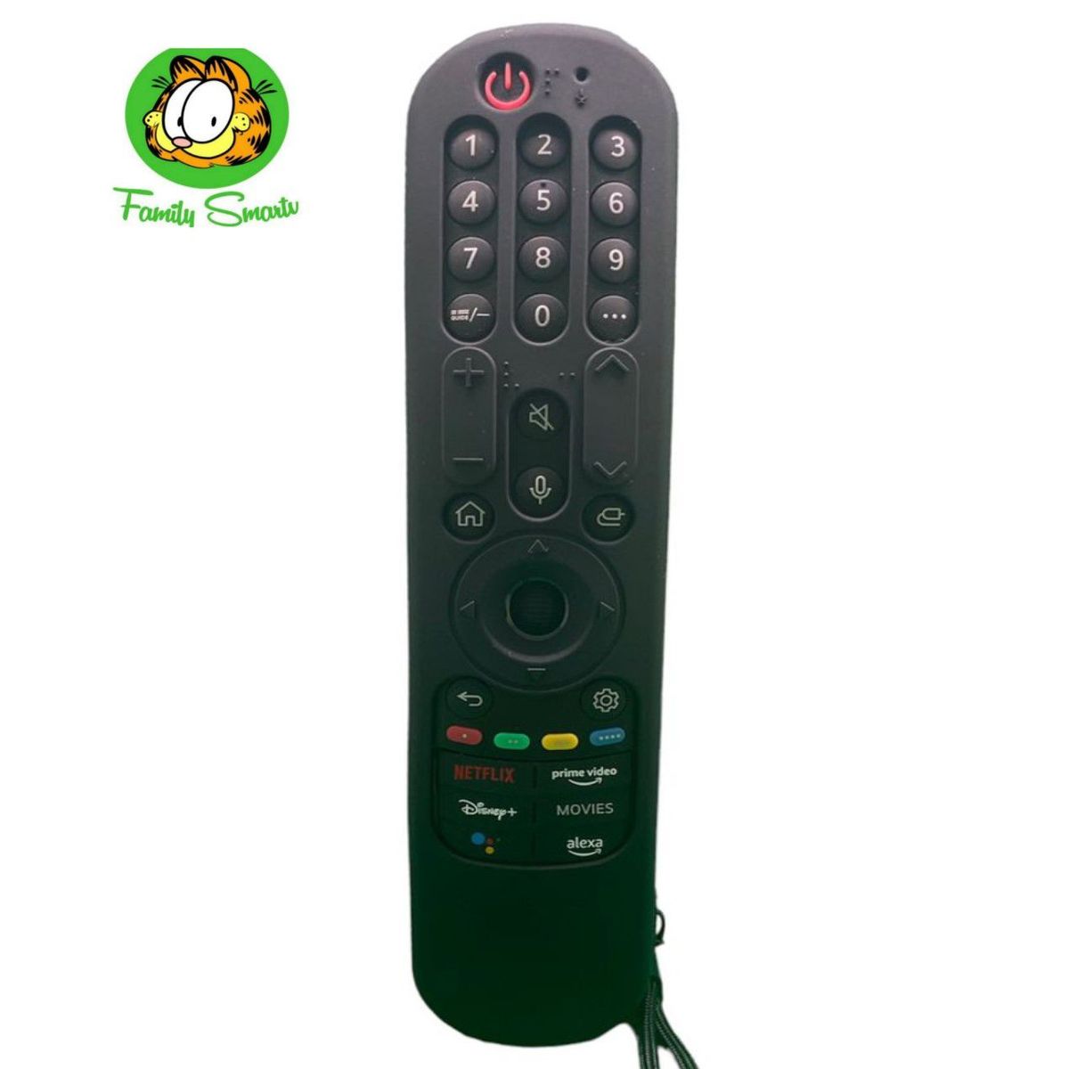 LG - Funda Control LG Magic 2022 Forro Protector Anticaída / Negro